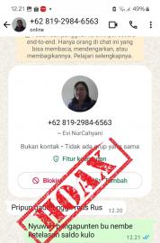 Waspada Modus Penipuan Mengatasnamakan Lurah Sidoharjo